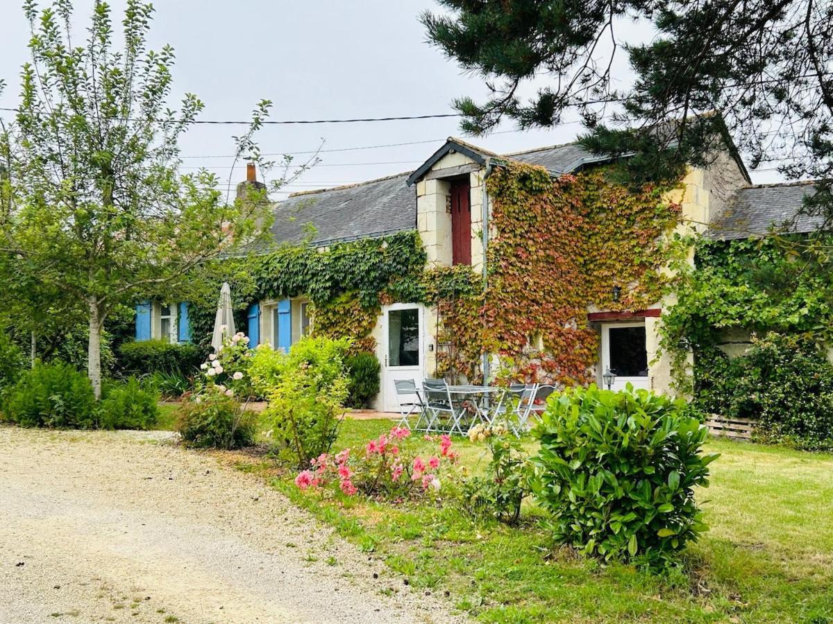 Gite Les Jardins De Terrefort Saumur Exterior foto
